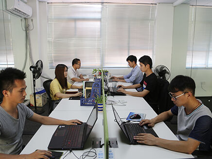 廣州邁馳辦公一角