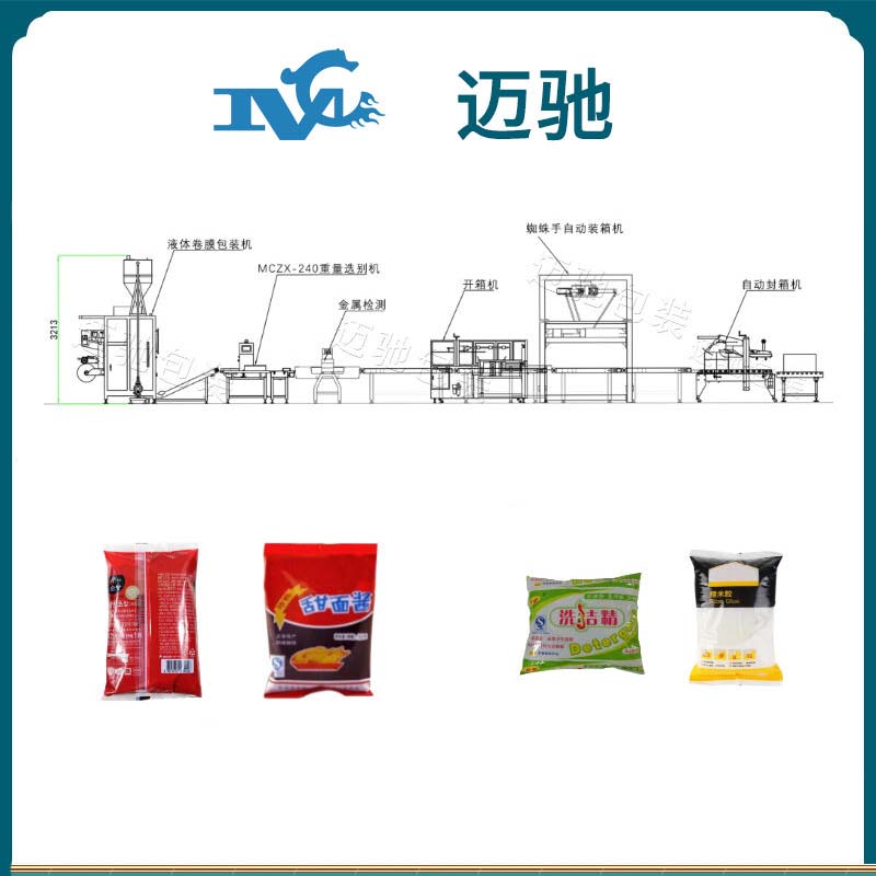 液體制袋包裝流水線